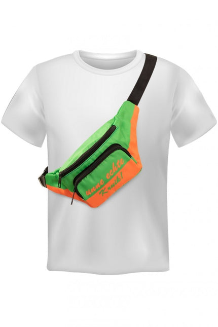 Torba biodrowa Zielony Pomarańczowy