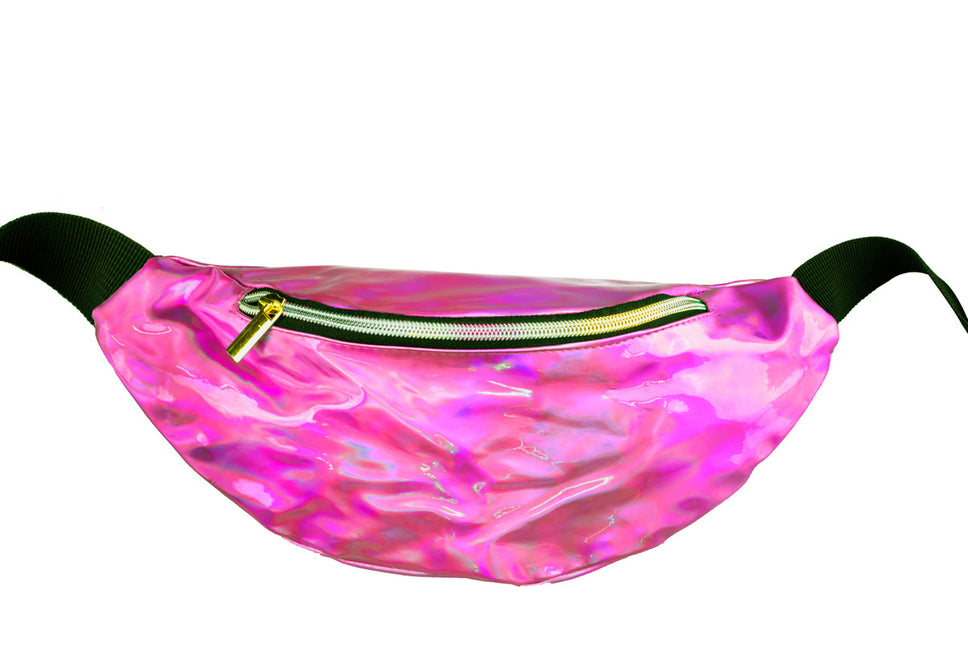 Różowa torba biodrowa