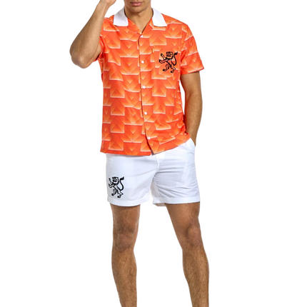 Pomarańczowa koszulka piłkarska z Mistrzostw Europy 1988 <tc>Opposuits</tc>