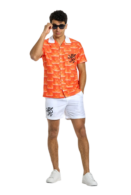 Pomarańczowa koszulka piłkarska z Mistrzostw Europy 1988 <tc>Opposuits</tc>