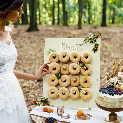 Topper na tort Love Wood 16cm