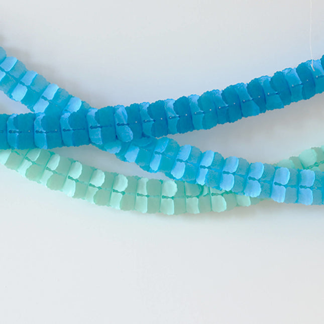 Niebieska girlanda 3m 3szt