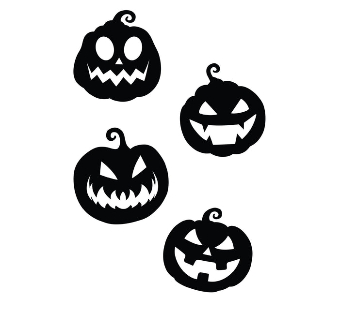 Dekoracja stołu na Halloween - dynie