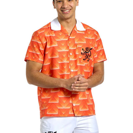 Pomarańczowa koszulka piłkarska z Mistrzostw Europy 1988 <tc>Opposuits</tc>