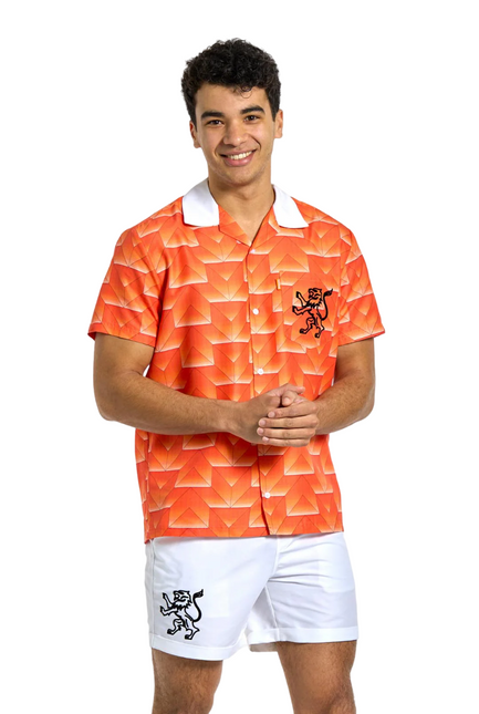 Pomarańczowa koszulka piłkarska z Mistrzostw Europy 1988 <tc>Opposuits</tc>