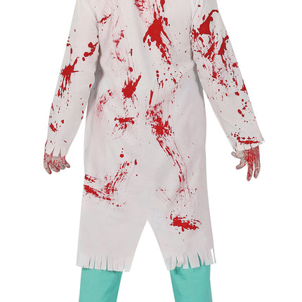 Kostium doktora Zombie na Halloween dla mężczyzn
