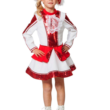 Kostium Majorette Dziewczyna Majorette