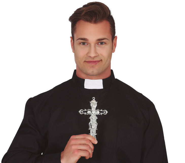 Srebrny krzyż 15 cm
