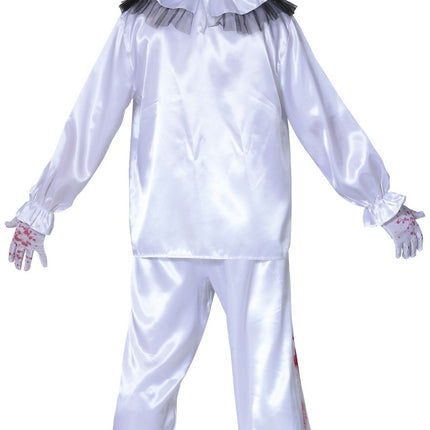 Kostium zabójczego klauna na Halloween dla mężczyzn Krew
