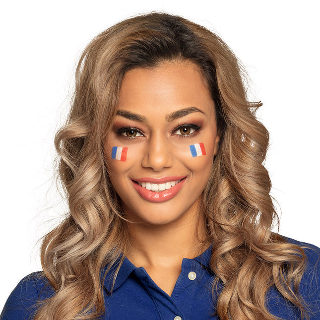 Patyczek do szaszłyków z francuską flagą