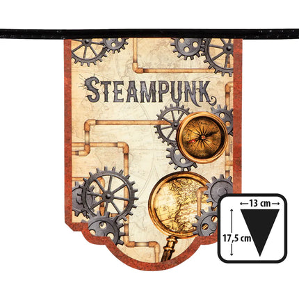 Steampunkowa girlanda