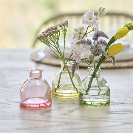 Kolorowe szkło do dekoracji stołu 3 szt.