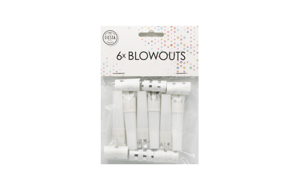 Języczki do rolek Srebrne 6szt