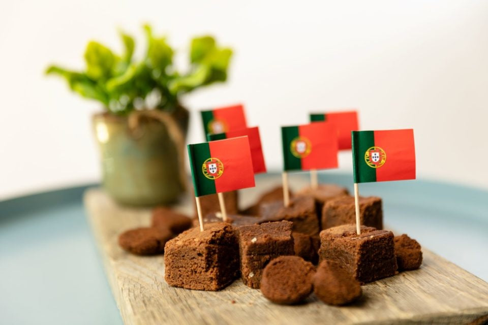 Patyczki koktajlowe Portugalia 8cm 50szt