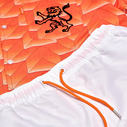 Pomarańczowa koszulka piłkarska z Mistrzostw Europy 1988 <tc>Opposuits</tc>