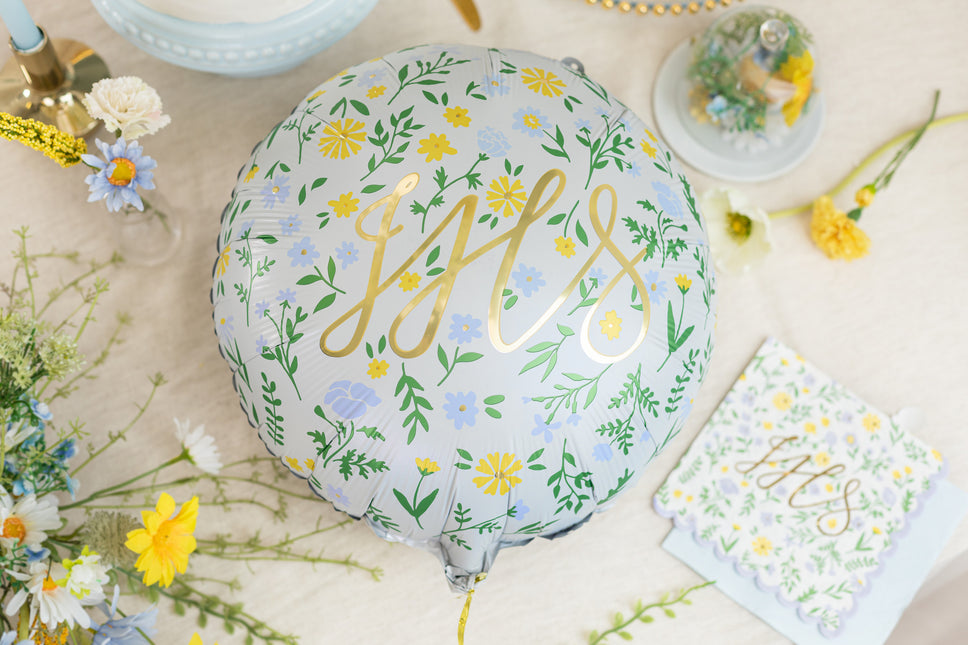 Balon helowy Ihs pusty 45cm