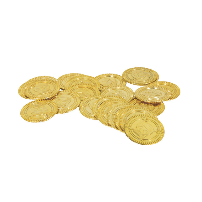 Breakout prezentuje Pirackie Monety Plastikowe 3cm 30szt