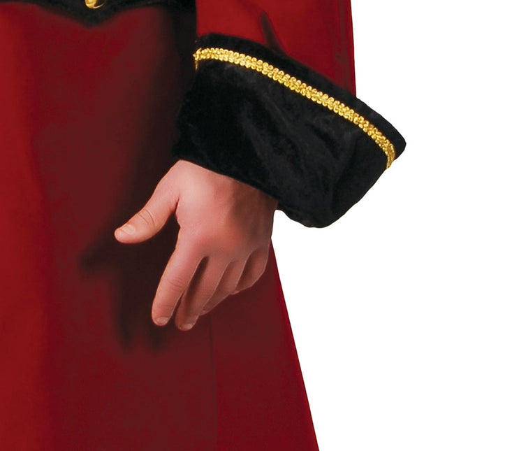 Piracki garnitur męski Bordeaux Red