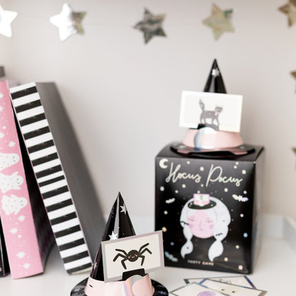 Halloweenowa gra karciana Kim jestem 46 elementów