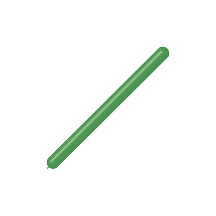 Zielone balony do modelowania 7,5 cm 150 cm 100 szt.