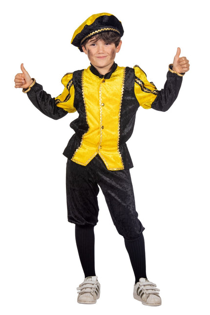 Pietenpak Kind Yellow/Black Luxe