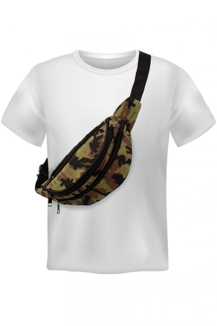 Torba biodrowa Kamuflaż