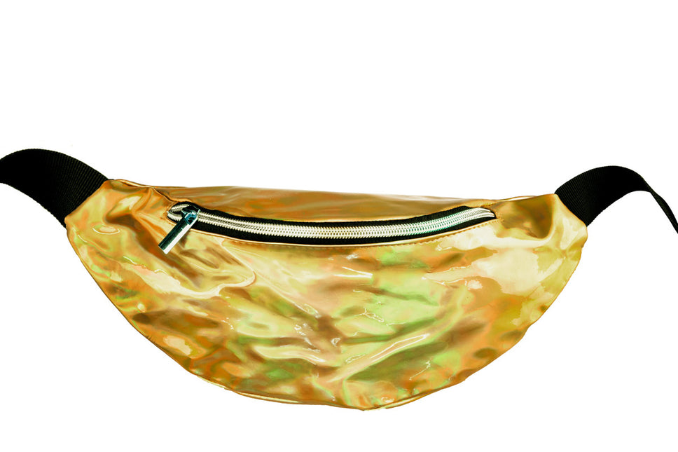 Złota torba biodrowa