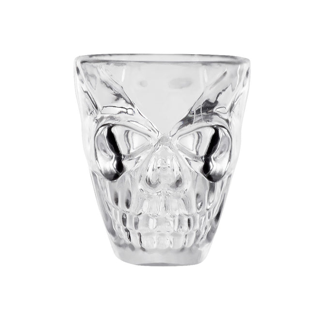 Halloweenowe kieliszki do shotów Czaszka 50ml 4szt