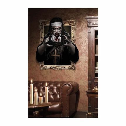 Tabliczka na drzwi Halloween Non 80cm