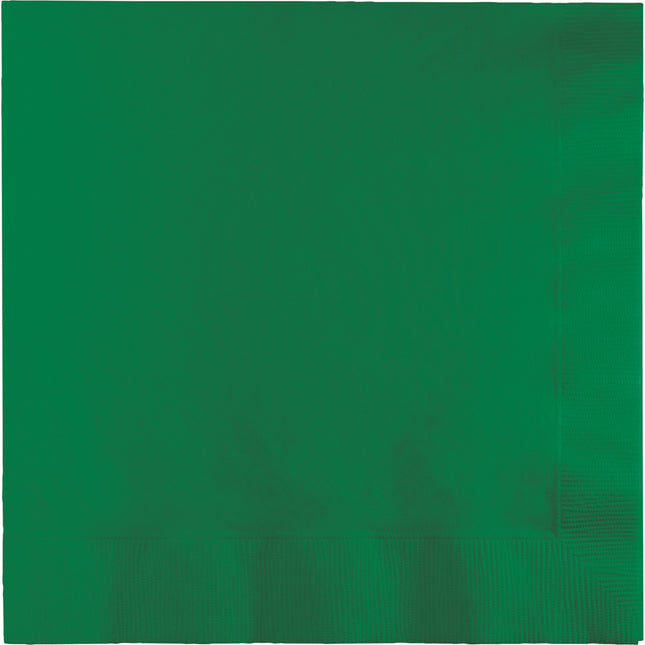 Serwetki zielone 3-warstwowe 41cm 25szt