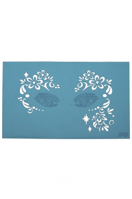 Szablon PXP Schmink do malowania twarzy w kwiaty