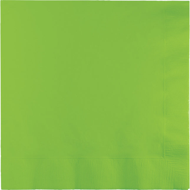 Limonkowe serwetki 2-warstwowe 33cm 20szt