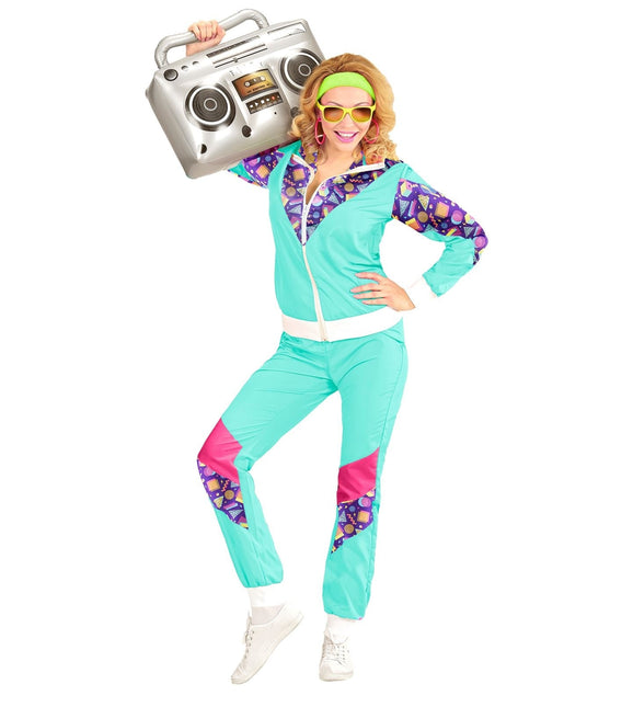 Dresy Neon 80S Faulty jasnoniebieskie