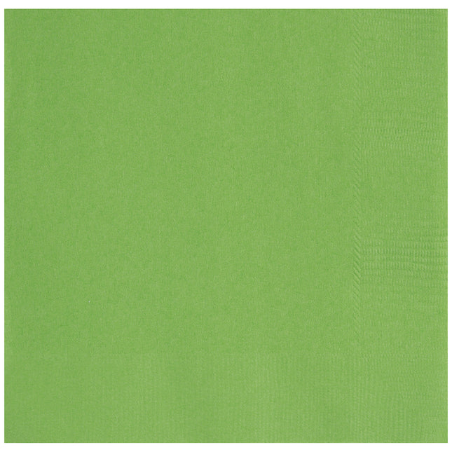 Limonkowe serwetki 33cm 50szt