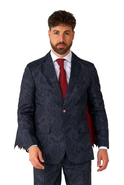 Wiktoriański wampirzy czarny garnitur męski <tc>Suitmeister</tc>