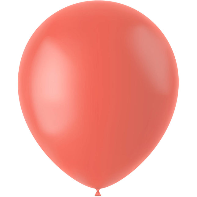Balony pomarańczowe Świeże Kantalupa 33cm 50szt