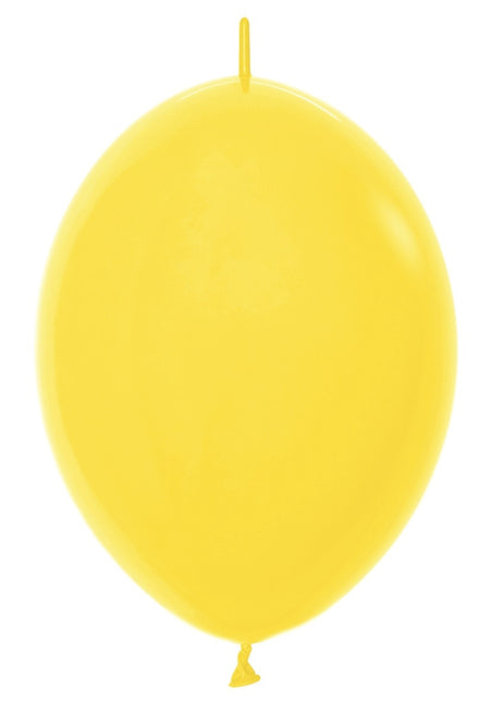Balony żółte 30cm 50szt