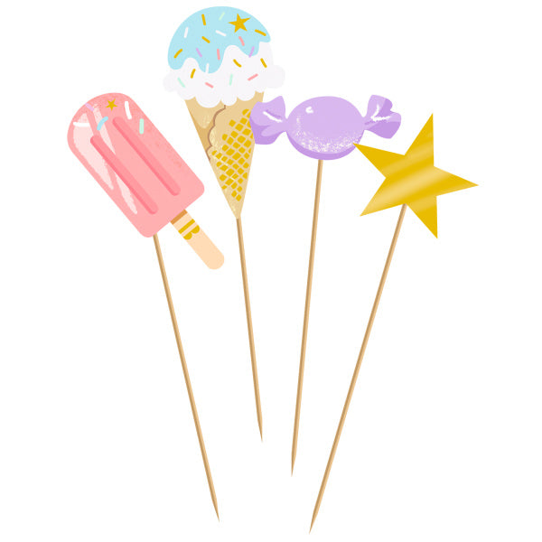 Pałeczki koktajlowe Crazy Cake 8 szt.