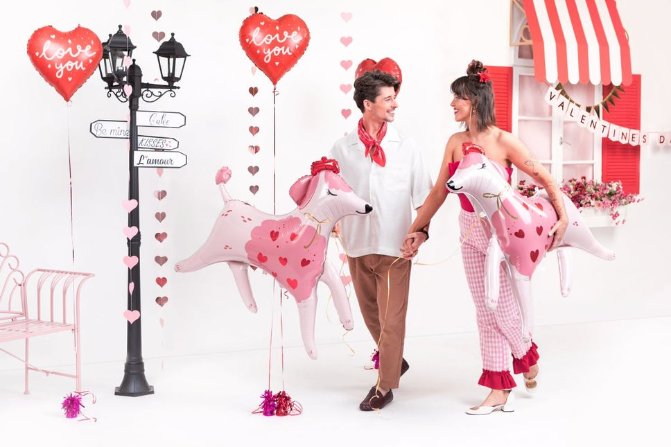 Hartjes Slinger Rose Goud 3,5m van Partydeco koop je bij Partywinkel