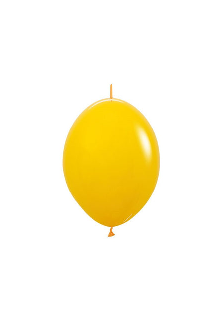 Gele Ballonnen Voor Ballonnenslinger 15cm 50st van Sempertex koop je bij Partywinkel