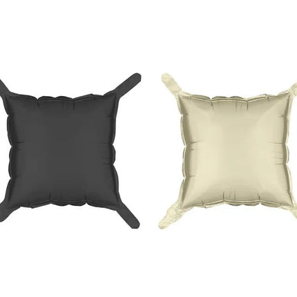 Goud Zwarte Ballon 35cm 4st van Partydeco koop je bij Partywinkel