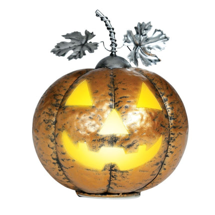 Halloween Decoratie Pompoen Met Licht 16cm van Fiestas Guirca koop je bij Partywinkel