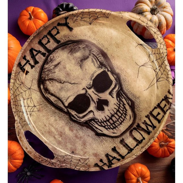Halloween Dienblad Happy Halloween 30cm van Widmann koop je bij Partywinkel