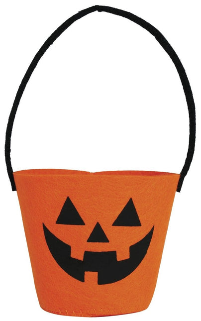 Halloween Emmer Pompoen 13cm van Fiestas Guirca koop je bij Partywinkel