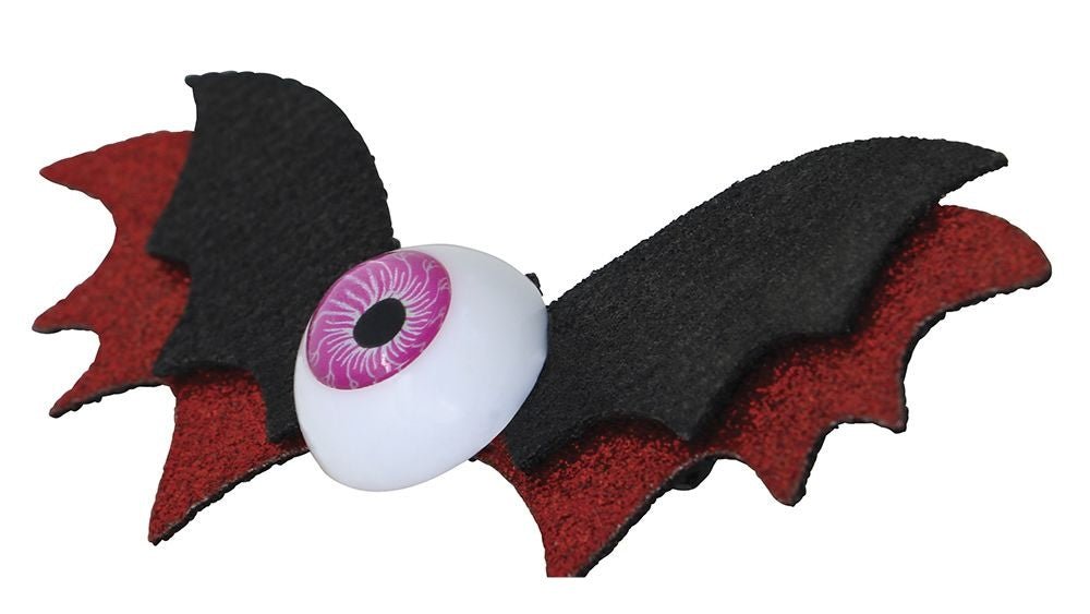 Halloween Haarclip Vleermuis 10cm 2st van Fiestas Guirca koop je bij Partywinkel