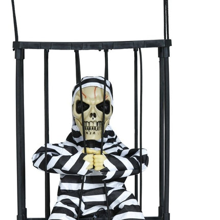 Halloween Pop Gevangen Skelet 27cm van Fiestas Guirca koop je bij Partywinkel