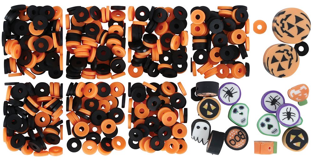 Halloween Knutselpakket Armbanden Maken Kralen van Fiestas Guirca koop je bij Partywinkel