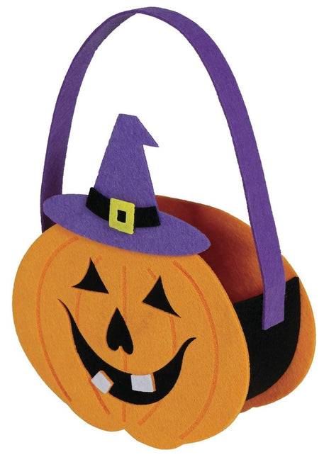 Halloween Mand Pompoen 18cm van Fiestas Guirca koop je bij Partywinkel