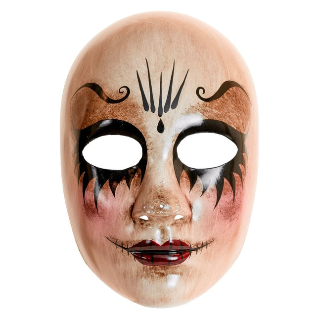 Halloween Masker Dames Pop van Widmann koop je bij Partywinkel
