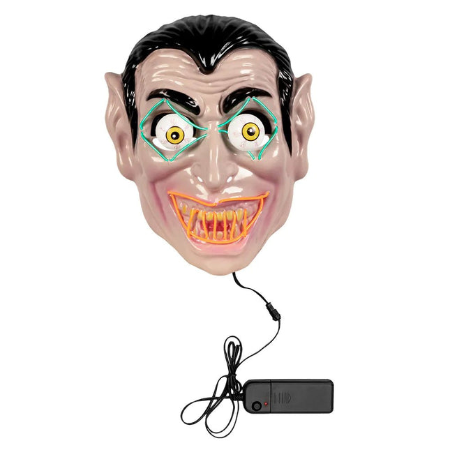Halloween Masker Led Vampier van Boland koop je bij Partywinkel
